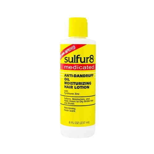 Sulfur 8 - Medicated Anti-Dandruff Oil Moisturizing Hair Lotion - image 1