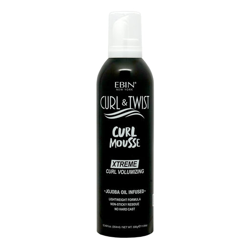 Ebin Curl & Twist Curl Mousse Xtreme Curl Volumizing 354 Ml - image 1