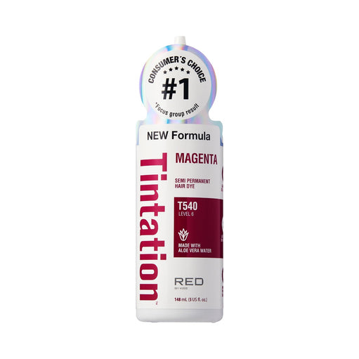 Kiss Tintation SemiPermanent Hair Color Treatment 148 ML (5 US Fl.oz) (Magenta) - image 1
