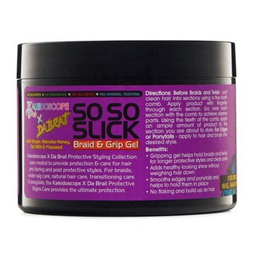Kaleidoscope X Da Brat So So Slick Braid & Grip Gel, 8 OZ - image 1