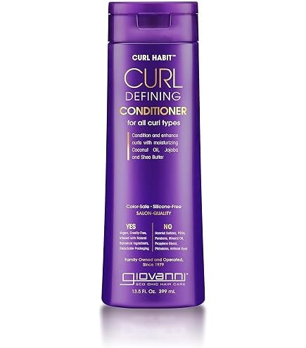 Giovanni Cosmetics, Curl Habit Curl Defining No Foam Conditioning Shampoo, 13.5 Oz - image 1