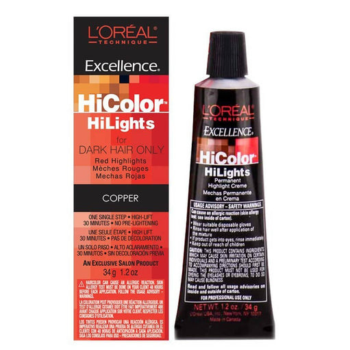 Loreal Excel Hicolor Hilights Copper 1.2oz (2 Pack) - image 1