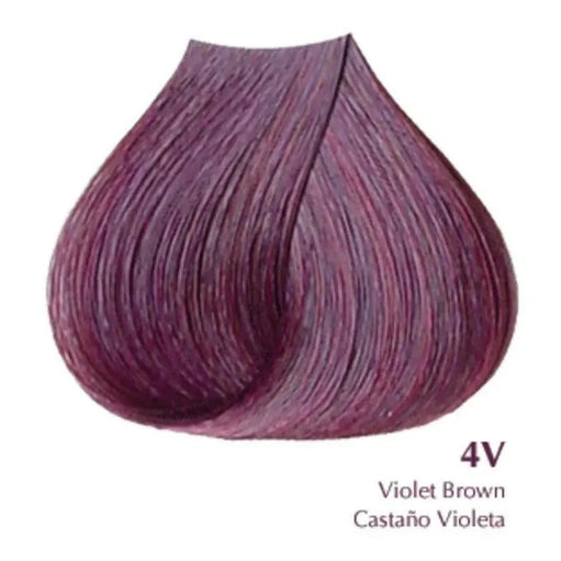 Satin Hair Color - Ultra Vivid Fashion Colors (4V - Violet Brown) - image 1