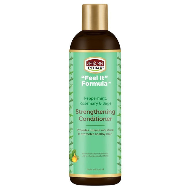 African Pride Feel It Formula Strengthening Conditioner - 12 Fl Oz - image 1