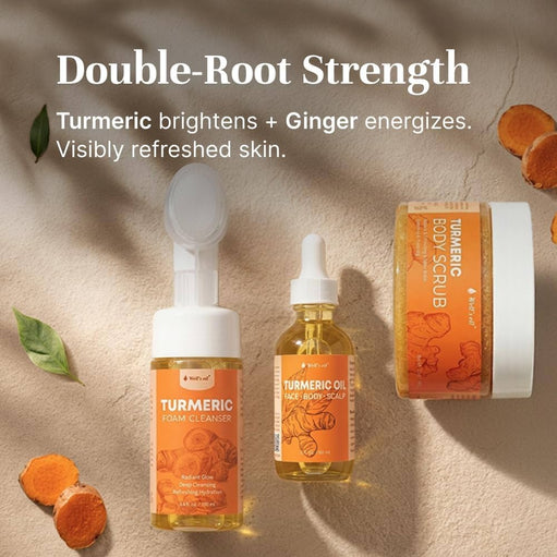 Well's Oil Turmeric Facial Cleanser - image 1