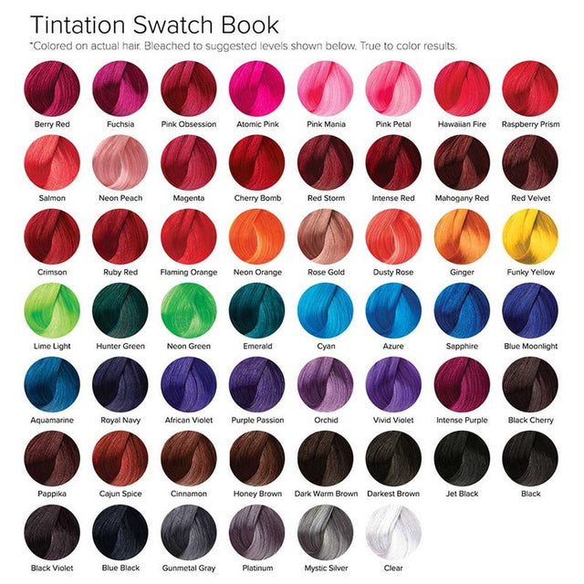 Kiss Tintation Semi-Permanent Hair Color Treatment 148 ML (Crimson) - image 1