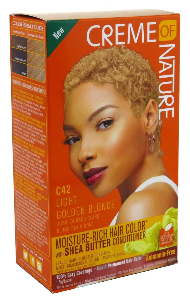 Creme of Nature Color C42 Light Golden Blonde - image 1