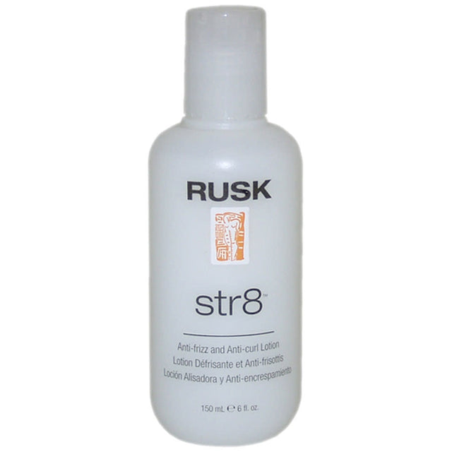 Str8 Anti-Frizz and Anti-Curl Lotion by Rusk for Unisex - 6 Oz Lotion - image 1