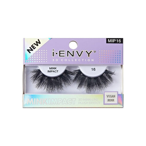 Kiss - Iek 3D Collection Mink Impact Eyelashes 16 - image 1