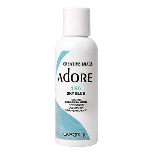 Adore Semi Permanent Haircolor 196 Sky Blue 4 Ounce 118Ml - image 1