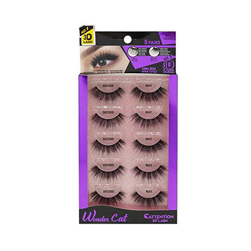 Ebin Wonder Cat 3D Lashes April - image 1