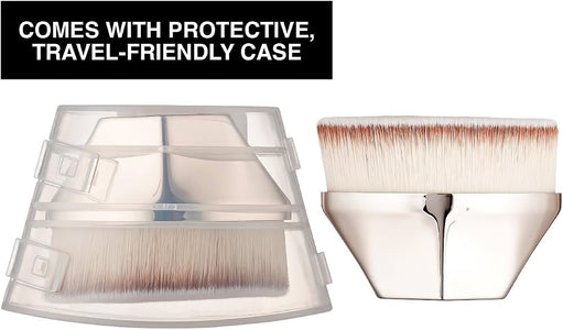KISS NEW YORK Professional Jumbo Flat Top Kabuki Brush for Liquid Foundation Cream Powder for Face & Body Dense Soft Bristles Brush with Protective - image 1