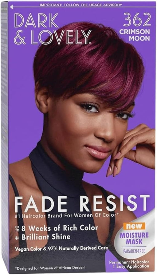 SoftSheen-Carson Dark & Lovely Fade Resist Hair Color 362 Crimson Moon - image 1