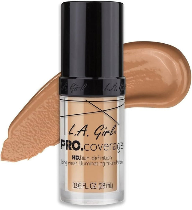 L.a. Girl Pro Coverage HD Illuminating Liquid Foundation 28ml - image 1