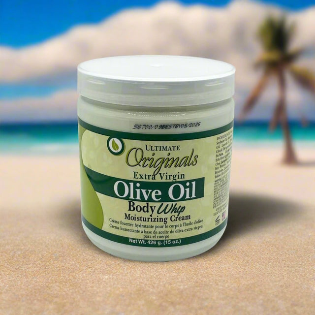 Africa S Best Ultimate Originals Extra-Virgin Olive Oil Body Whip Cream 15 Oz - image 1