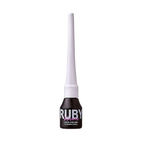 Ruby Kisses Classic Liquid Eyeliner Smudgeproof Long Lasting Eye Makeup with Felt-Tip Applicator (1 PACK White) - image 1