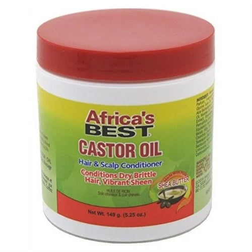 Africas Best Castor Oil Hair & Scalp Conditioner 5.25 Oz - image 1