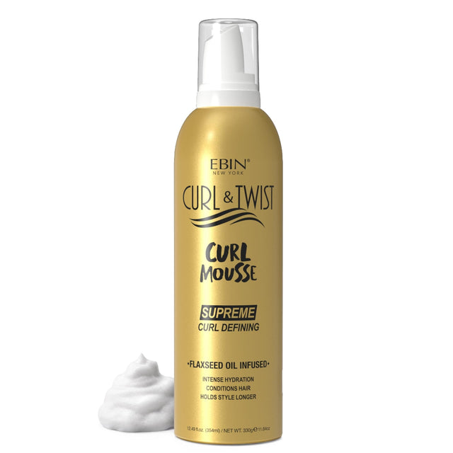 Ebin Curl & Twist Supreme Curl Defining Mousse 354 Ml - image 1