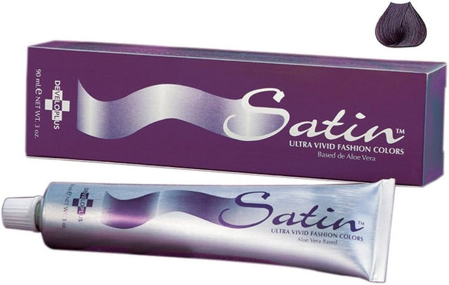 Satin Violet Black Hair Color 1V - image 1