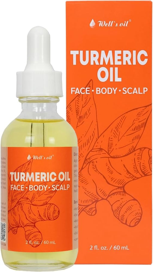 Well's oil Turmeric oil face body scalp - image 1