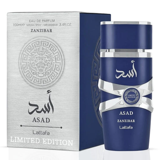 Asad Zanzibar Limited Edition Eau de Parfum Spray 100ml (3.4oz) by Lattafa