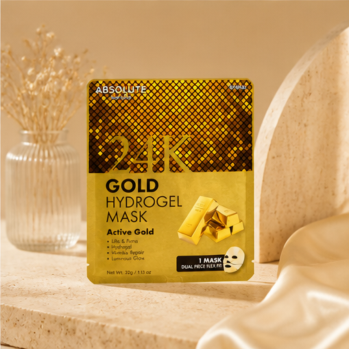24k Gold Hydrogel Mask - image 4