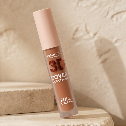 3D Concealer Cover - Warm Caramel - Absolute New York - Anti-Dark Circles & Concealer - 5.5 Ml - image 2