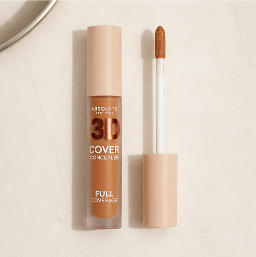 3D Concealer Cover - Warm Caramel - Absolute New York - Anti-Dark Circles & Concealer - 5.5 Ml - image 3