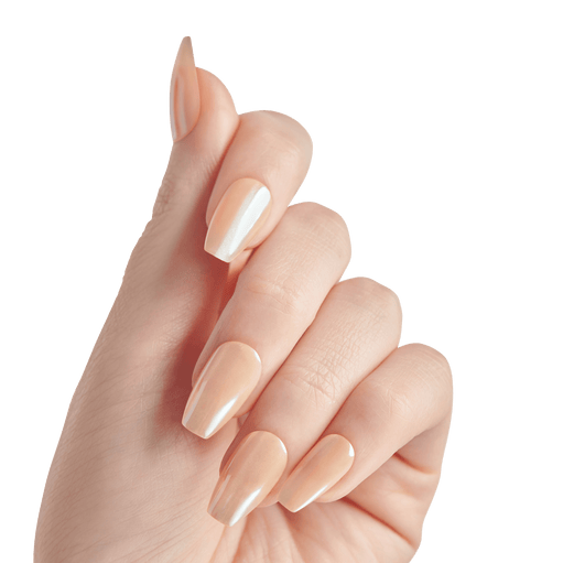 Kiss Gel Fantasy Allure Press On Glue Nails - MoonBeam