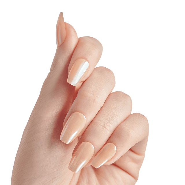 Kiss Gel Fantasy Allure Press On Glue Nails - MoonBeam