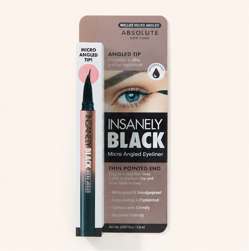 Absolute New York Insanely Black Micro Angled Liquid Eyeliner - image 1