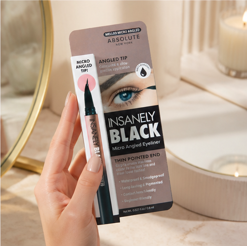 Absolute New York Insanely Black Micro Angled Liquid Eyeliner - image 4