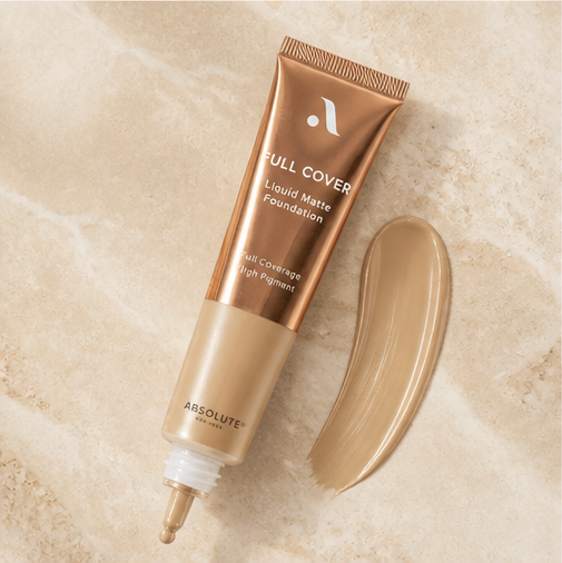 Absolute New York MFFD03 Full Cover Liquid Matte Foundation; Creamy Oil Free Formula with Dropper Tip; Natural Matte Finish - image 3