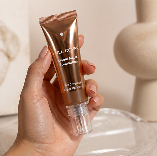Absolute New York MFFD04 Full Cover Liquid Matte Foundation; Creamy Oil Free Formula with Dropper Tip; Natural Matte Finish - image 4