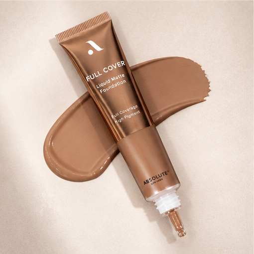Absolute New York MFFD08 Full Cover Liquid Matte Foundation; Creamy Oil Free Formula with Dropper Tip; Natural Matte Finish - image 3