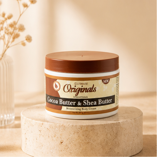Africa S Best Cocoa Butter & Shea Butter Body Cream 8 Oz - image 1