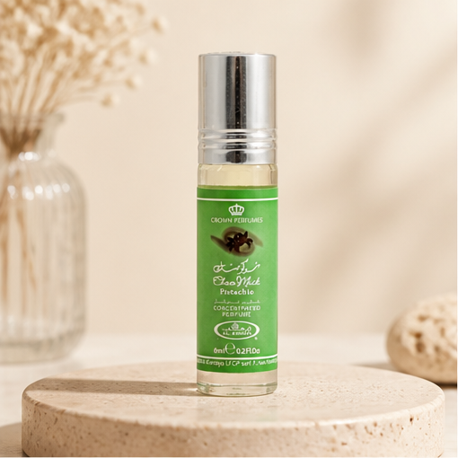 Al Rehab Choco Musk Pistachio by Al Rehab CONCENTRATED PERFUME ROLL on OIL 0.2 OZ for UNISEX - image 1