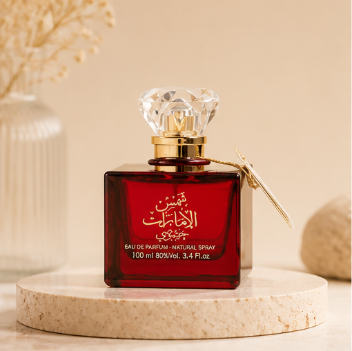 Ard Al Zaafaran Shams Emarat Khususi Eau De Parfum 100ml with Body Spray Deodorant in Clear - image 1