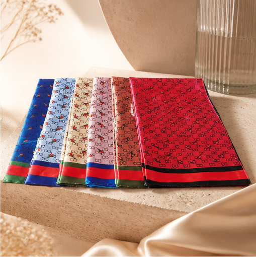 BT long satin silky scarfs 60x20 - image 2