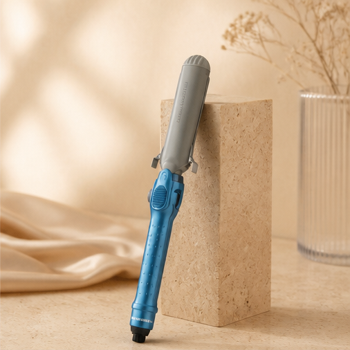 BaBylissPRO Nano Titanium Spring Curling Iron - Blue - 1.5 - image 2
