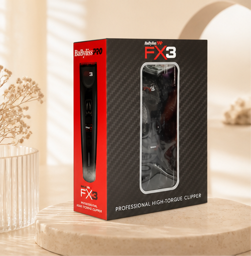 Babyliss - Pro FX3 High Torque Cordless Clipper FXX3CB - Black - image 1