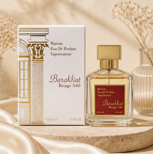 Barakkat Rouge 540 Perfume for Unisex Eau De Parfum Spray 3.4 Oz - image 2