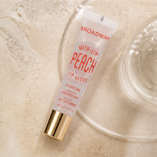 Broadway Vita Lip Gloss - Peach - image 3