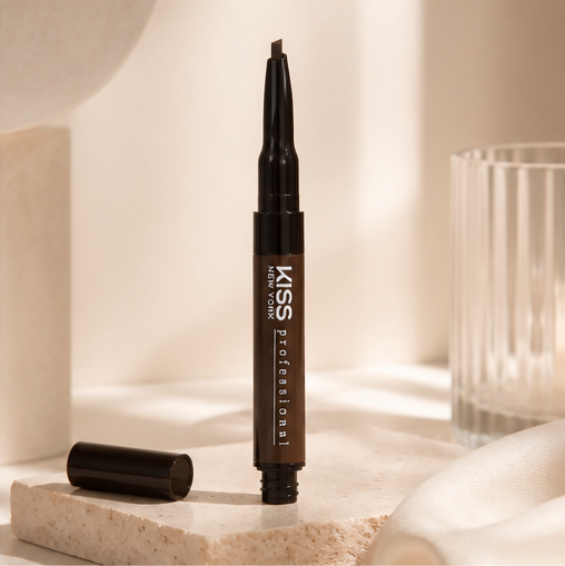 (Brunette) Kiss Ny Professional Sculpting Brow Pencil / New with Box - image 2
