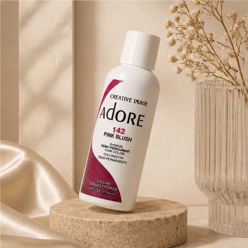 Creative Image Adore Shine Semi-Permanent Color 142 Pink Blush 118ml - image 4