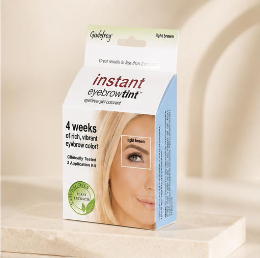 Godefroy Instant Eyebrow Tint Application Kit - Light Brown - 3ct - image 2