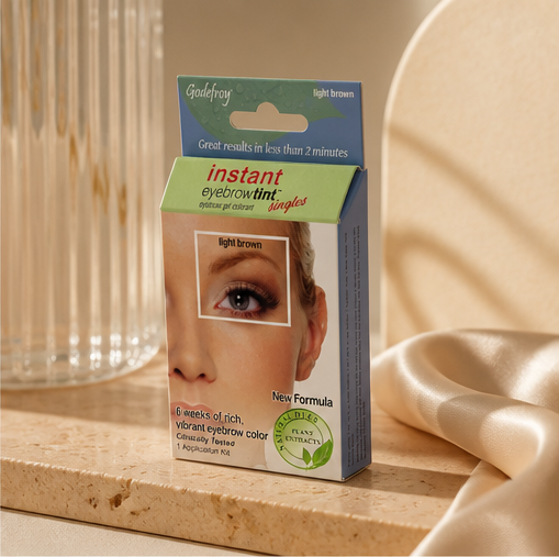 Godefroy Instant Eyebrow Tint Natural Light Ash Brown Single Application - image 2