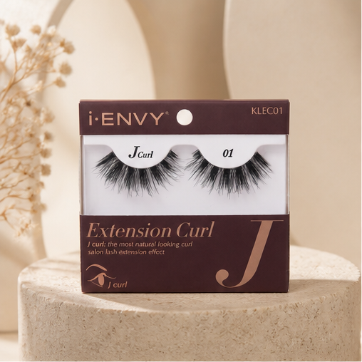 I-Envy Extension False Eyelashes Curl Collection - J Curl KLEC01 - image 1