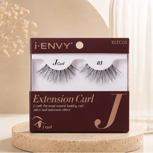 I-Envy Extension False Eyelashes Curl Collection - J Curl KLEC03 - image 1