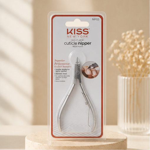 KISS - Professional Cuticle Nipper Half Jaw - image 1